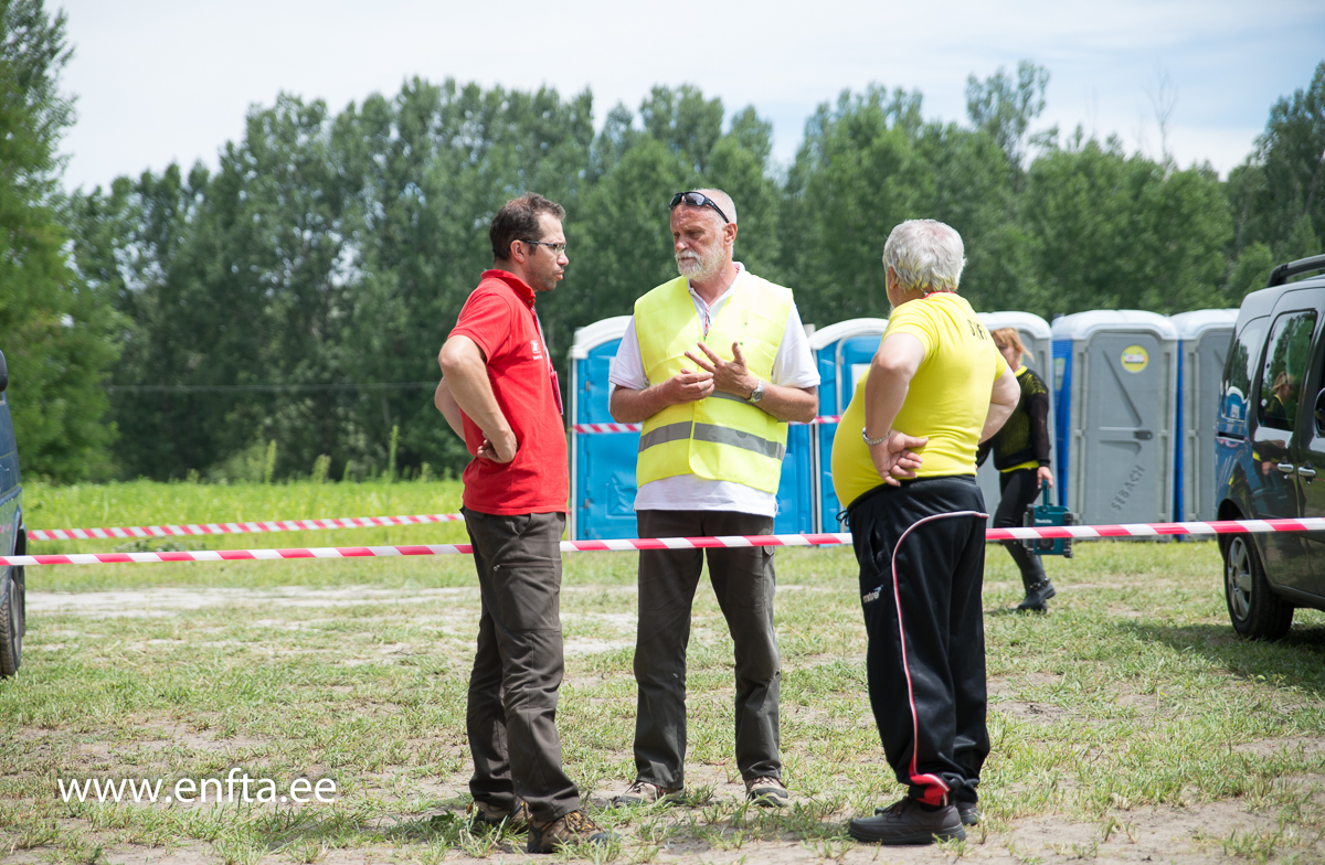 Chief Marshal Peter Šipka in the middle